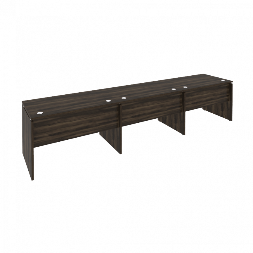 Оникс Рабочая станция O.RS-3.2.7 Дуб Мали 3540*720*750 фото 11