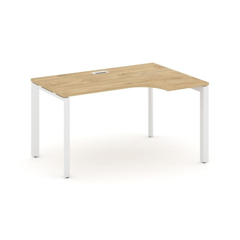 Стайл Проджект Стол рабочий эргономичный SN-59P.SPA-021(R) Серый Пепел/Металл Серый/Заглушка Пластик фото 19