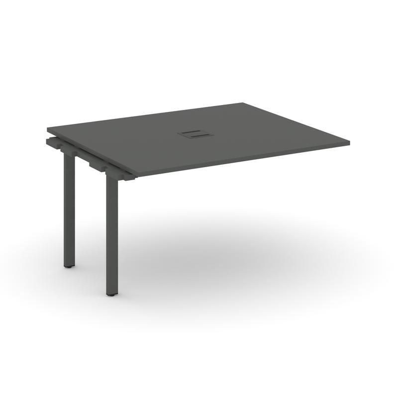 Стайл Проджект Проходной наб. элем. перег. стола SN-6P.NSPRG-032 Антрацит NEW/Металл Черный 1180*118 фото 29